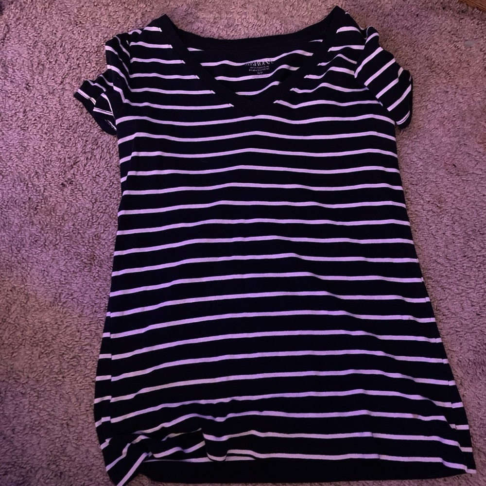 Small Black and White Merona Shirt